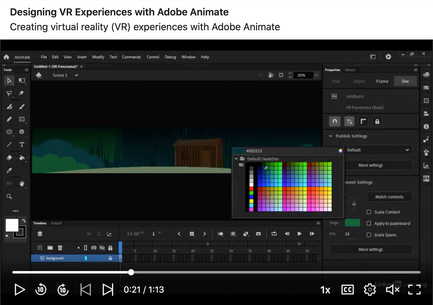 Designing VR Experiences with Adobe Animate