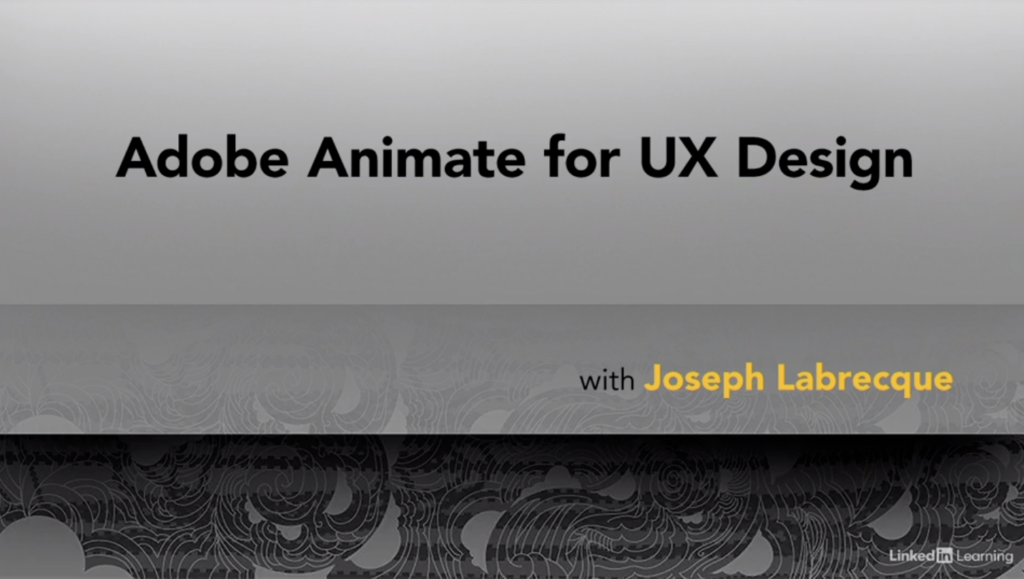 Adobe Animate for UX Design